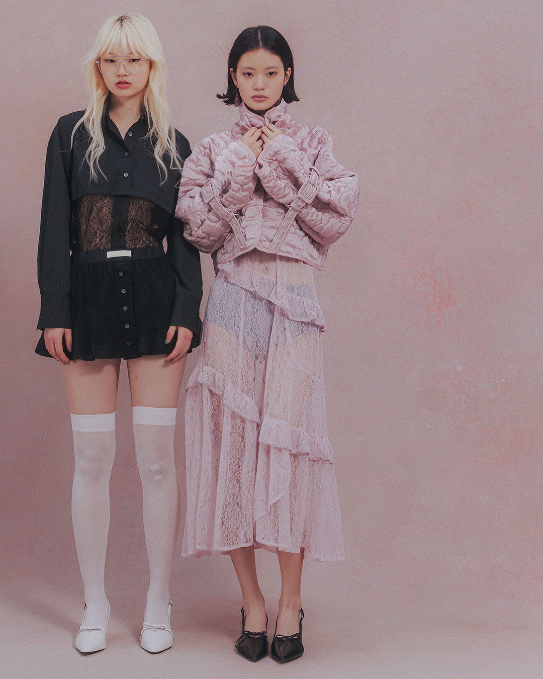 Lace Camisole Dress Pink【予約販売：2026年9月～10月発送予定】