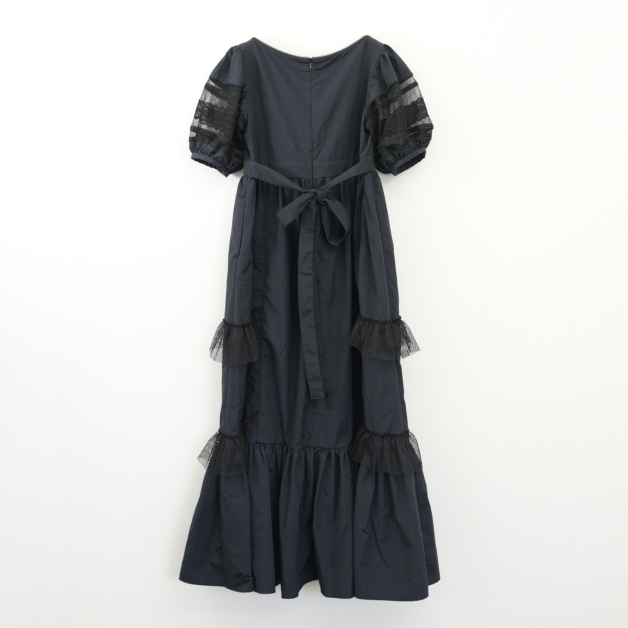 Jersey Mesh Dress Black【予約販売：2026年3月～5月発送予定】