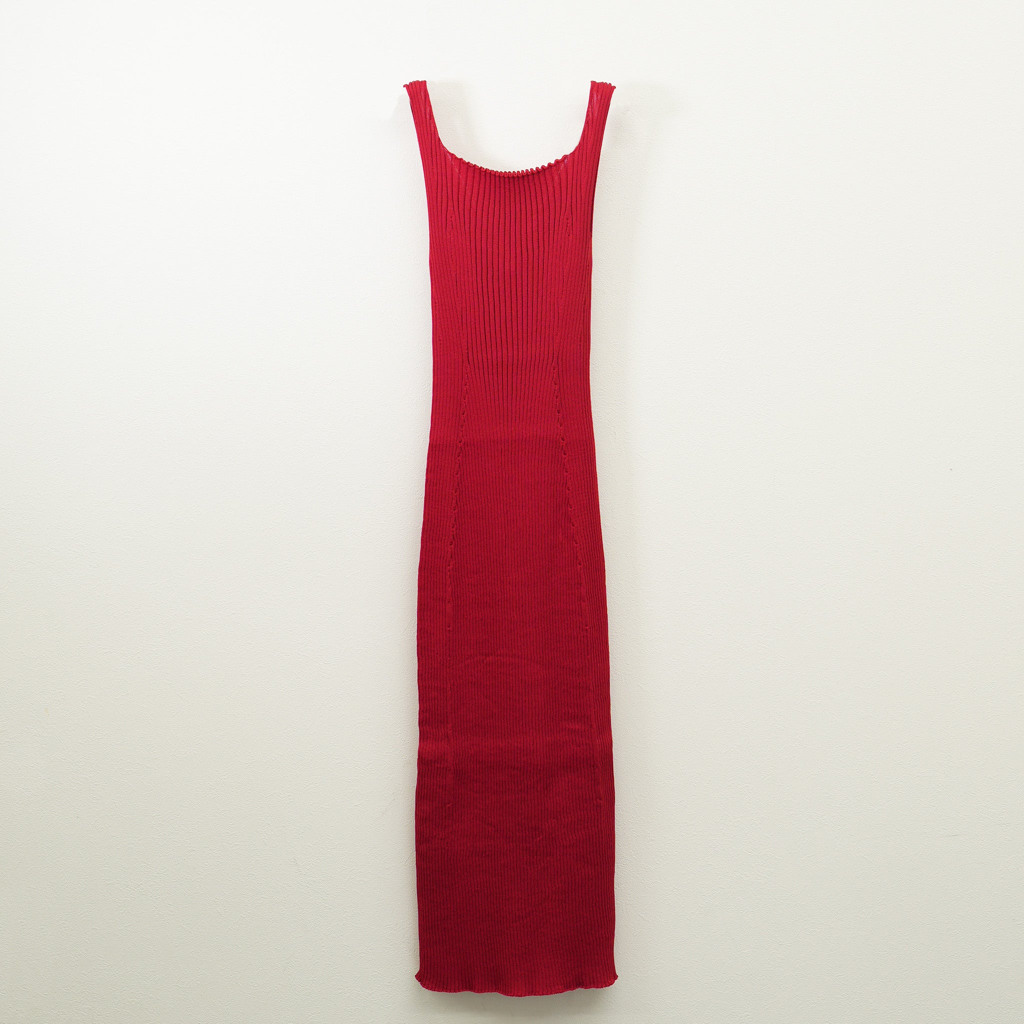 Wave Polo Bolero Knit Dress Set Red【予約販売：2026年3月～5月発送予定】