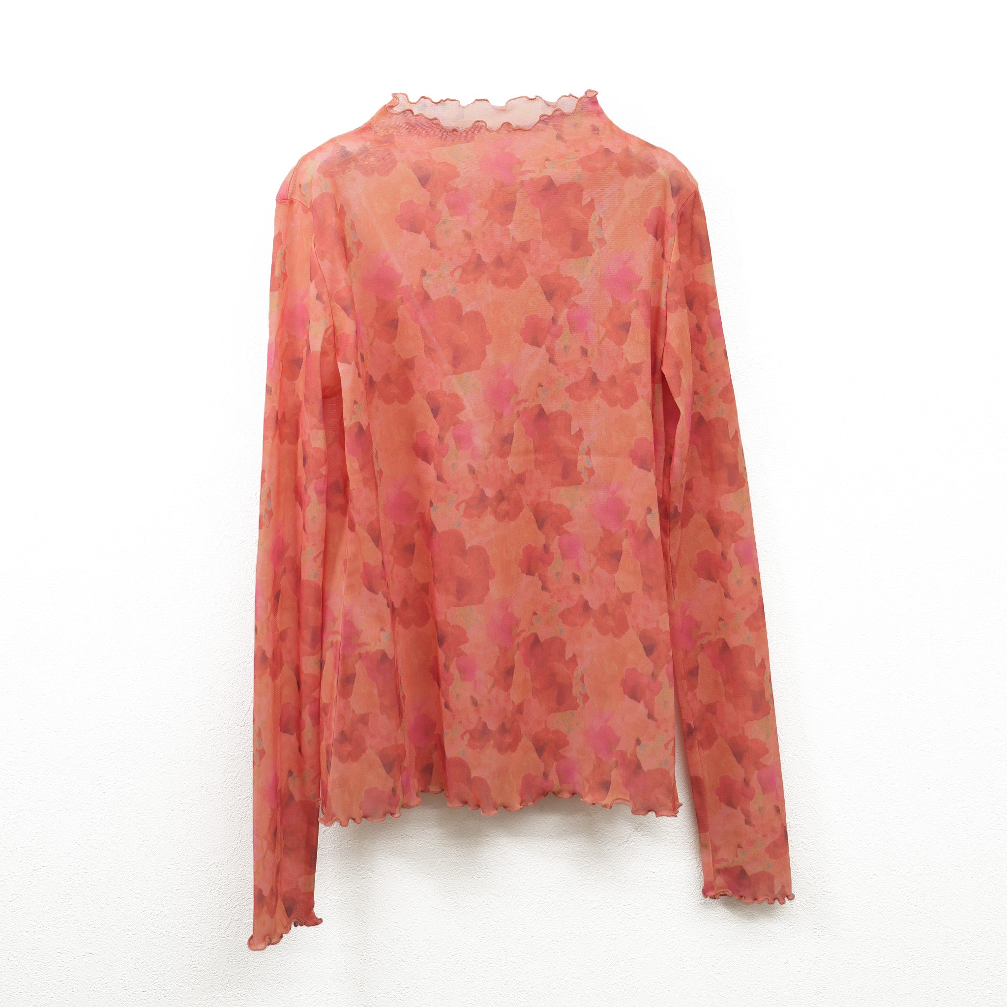 Snapdragon Floral Print Fitted Top Pink【予約販売：2026年3月～5月発送予定】