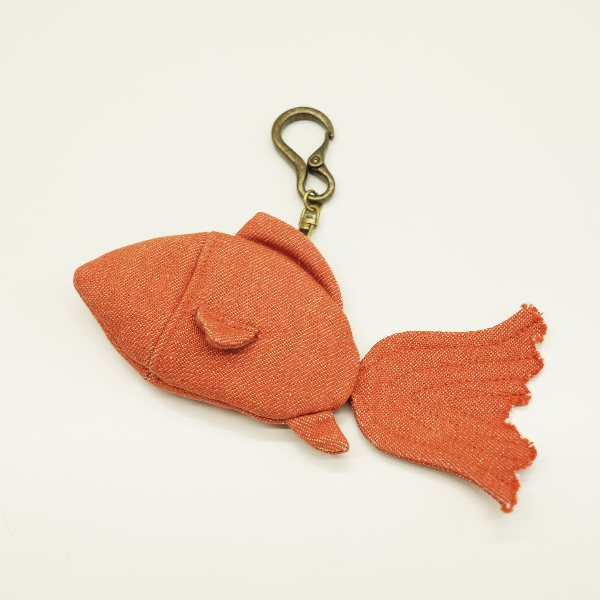 Goldfish Denim Bag Charm Orange【予約販売：2026年3月～5月発送予定】