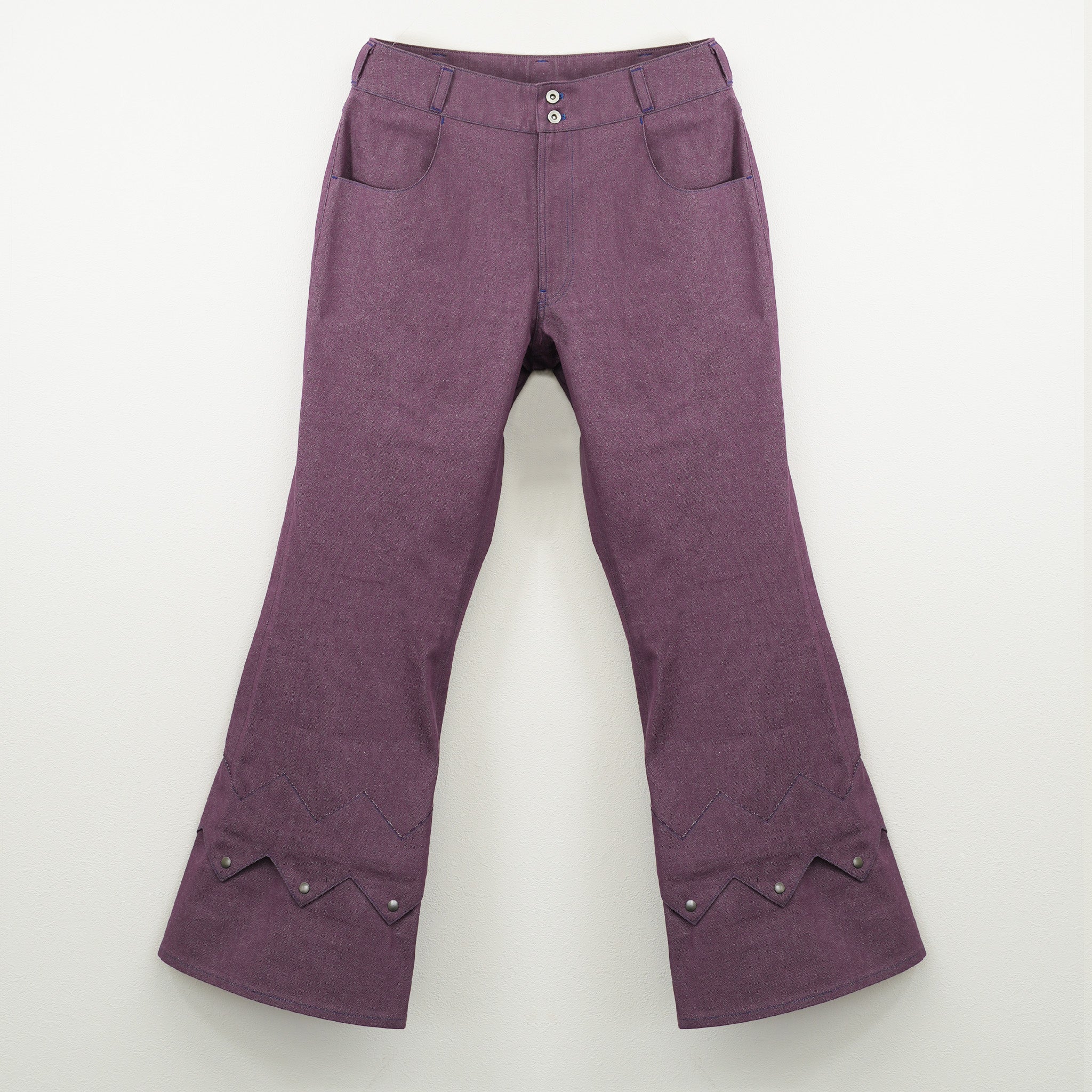 Goldfish Denim Trousers Purple【予約販売：2026年3月～5月発送予定】