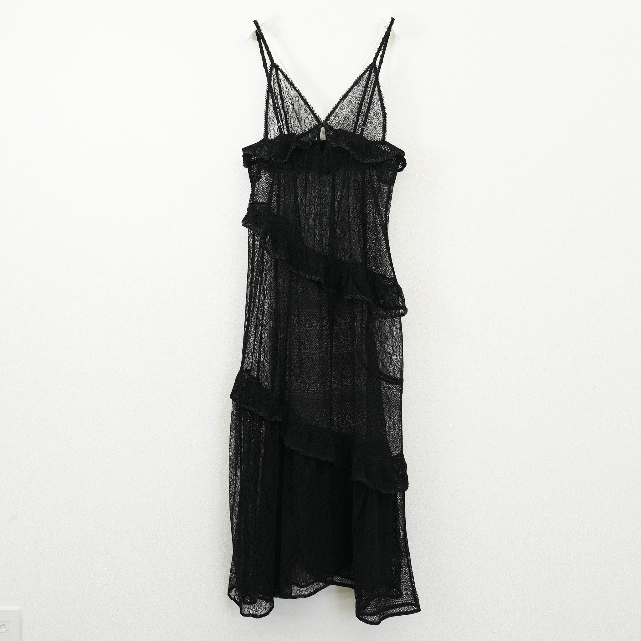Lace Camisole Dress Black【予約販売：2026年3月～5月発送予定】