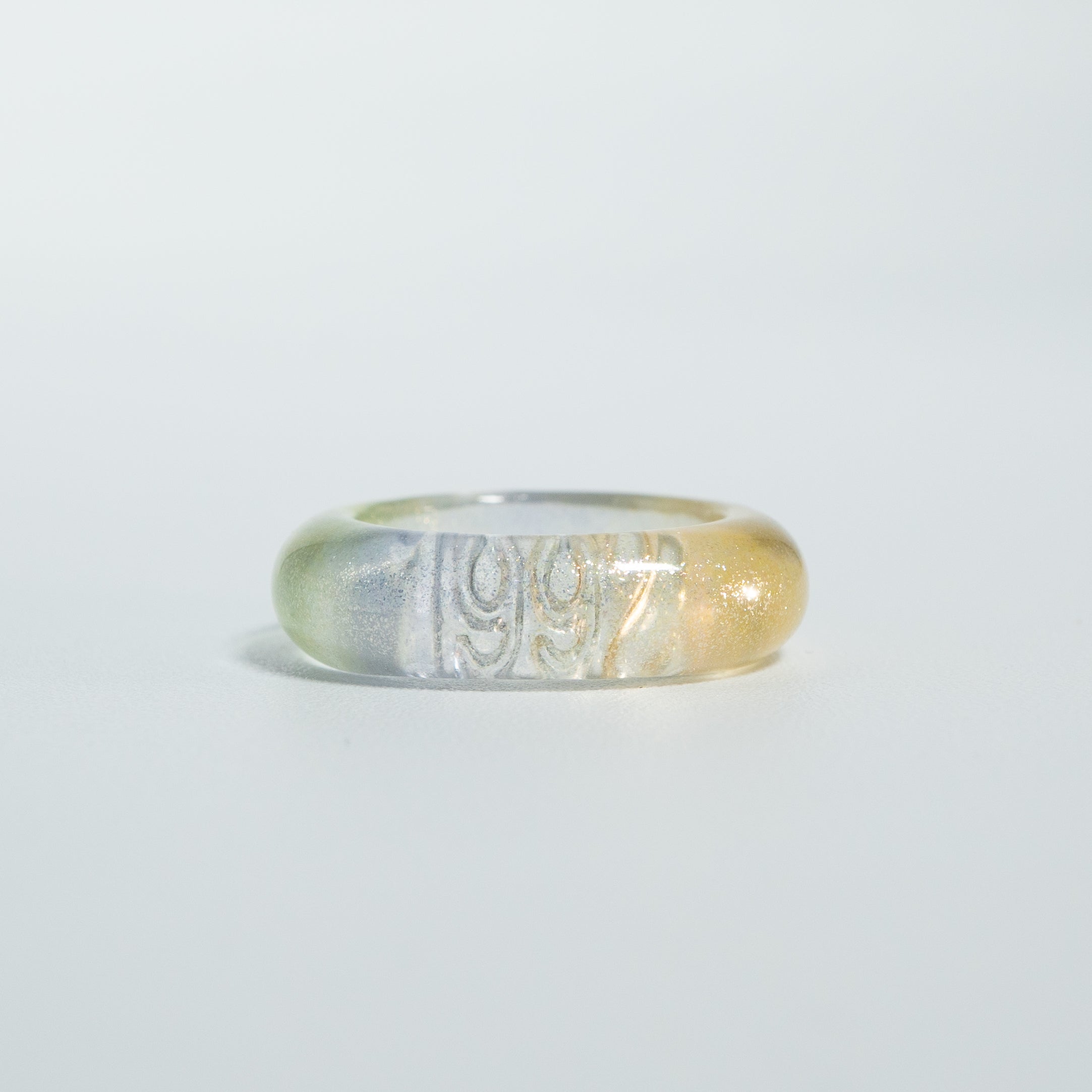 2009 RING Chronic Green Gloss Gold Glitter