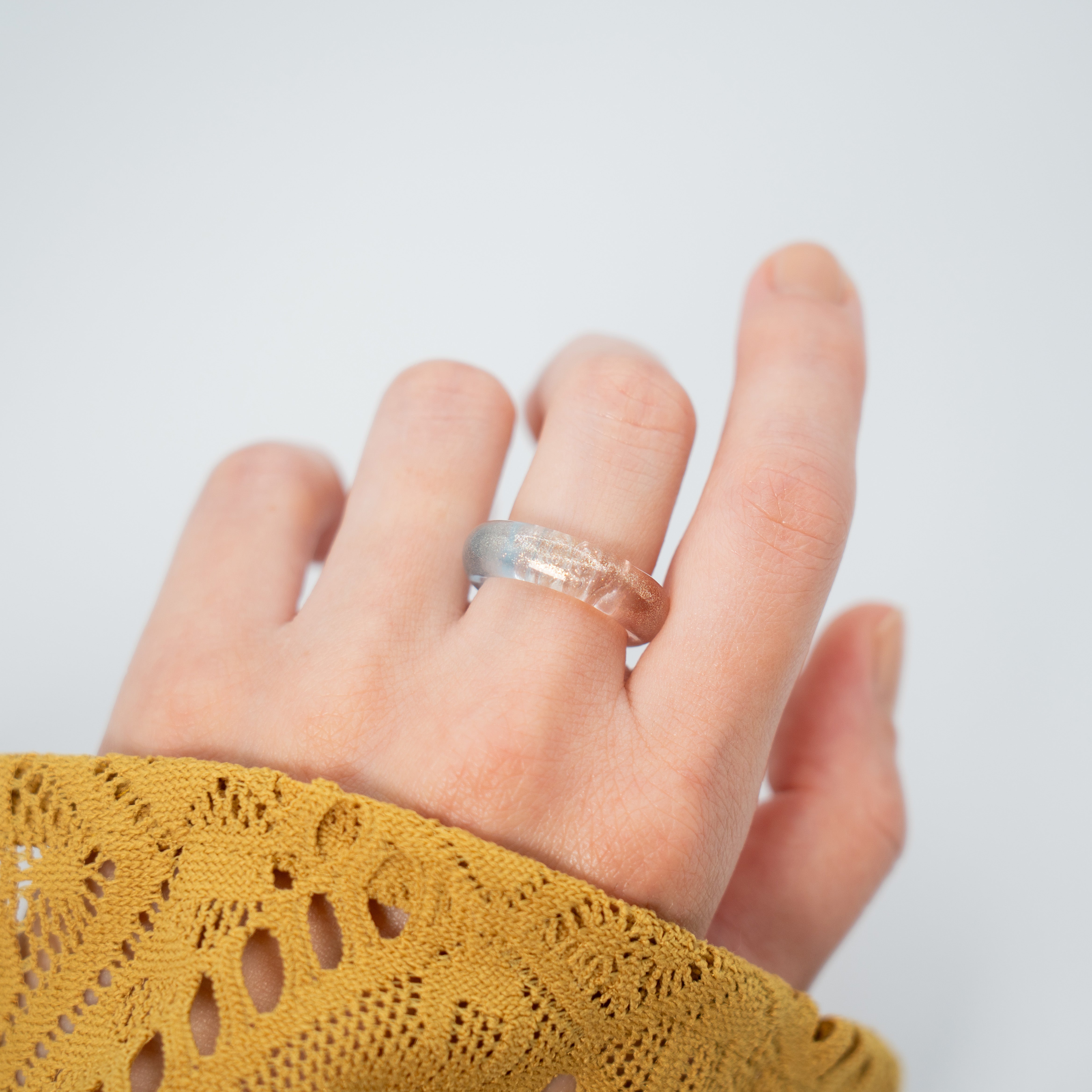 2005 RING Chronic Orange Gloss Gold Glitter