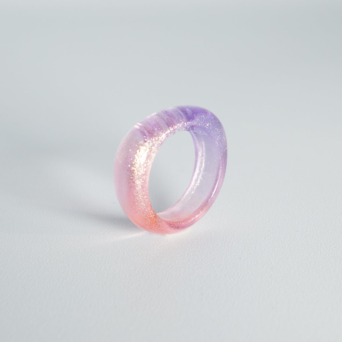 1982 RING Sunset Purple Gloss Gold Glitter