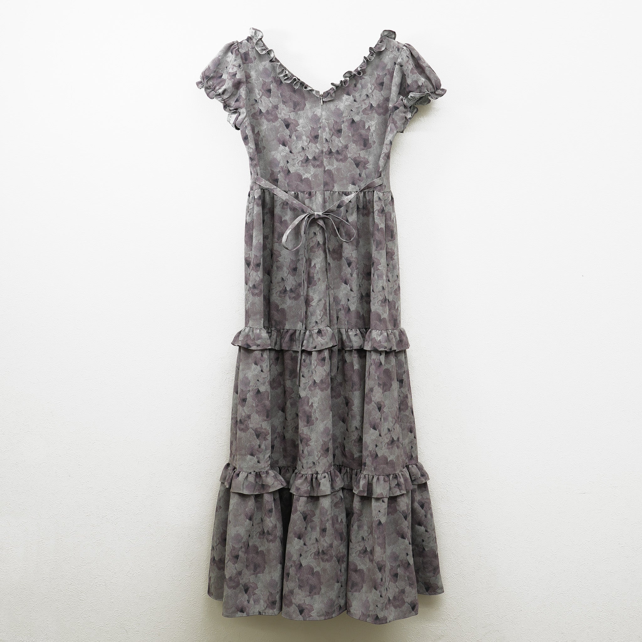 Snapdragon Floral Print Dress Gray【予約販売：2026年3月～5月発送予定】