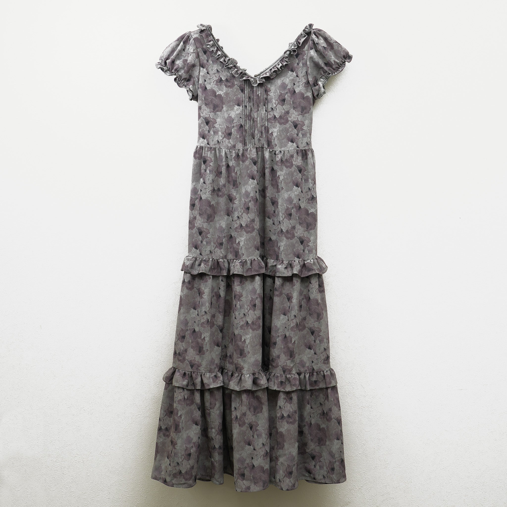 Snapdragon Floral Print Dress Gray【予約販売：2026年3月～5月発送予定】